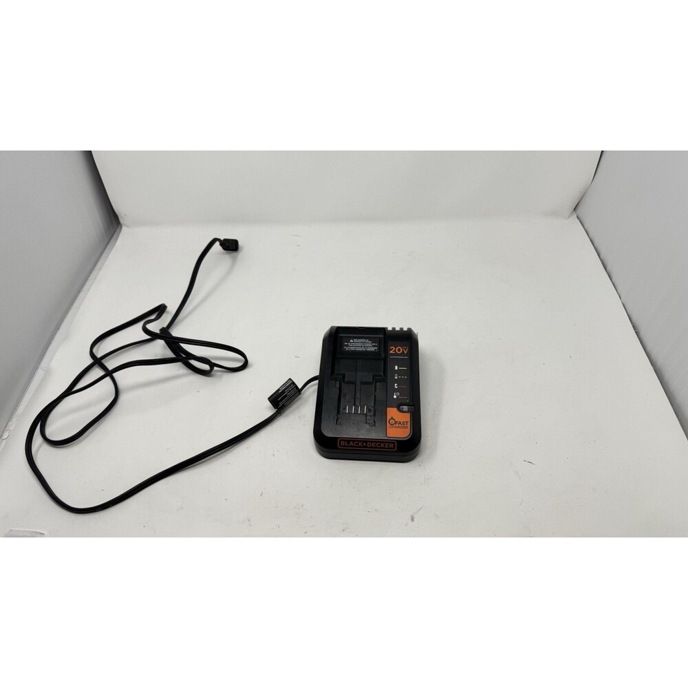 BLACK+DECKER Battery Charger 20V MAX Lithium-Ion BDCA202 Fast Charger